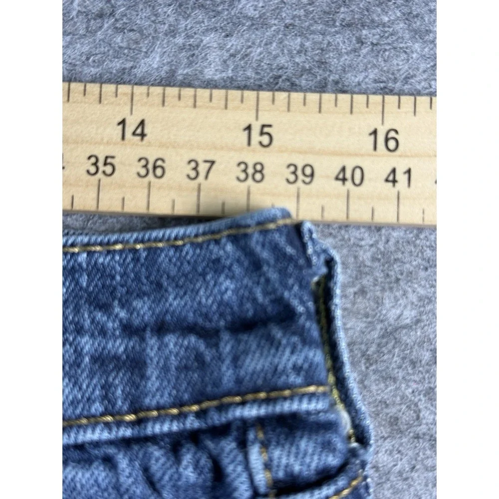 Levis 505 Jeans Mens Sz 31x30 (30x28.5 Now) Straight Fit Stretch Whiskered Blue